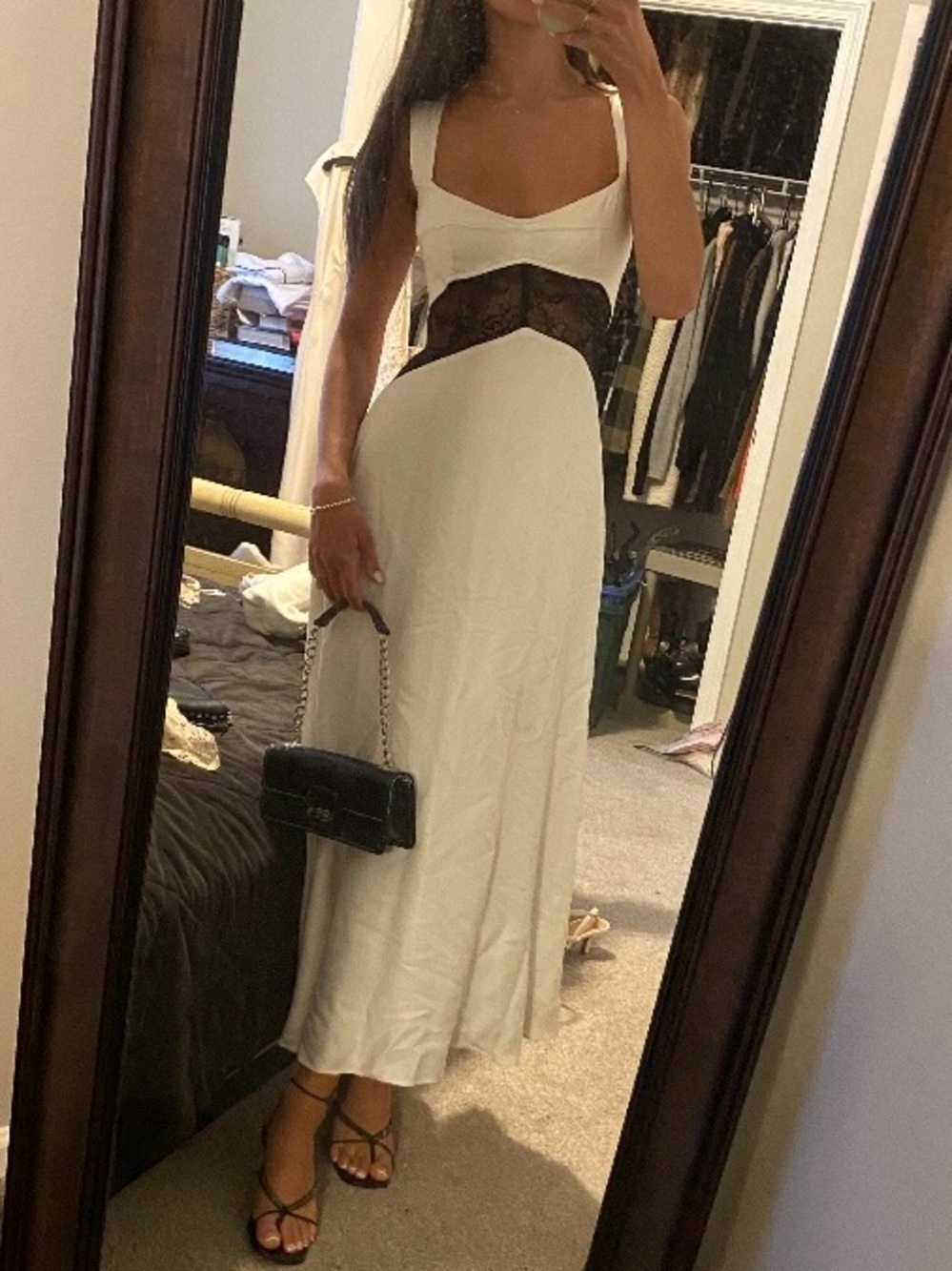 BHLDN Satin Dress